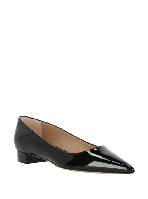 Black pointed toe slip-on Stuart Weitzman | SB906PATBLK